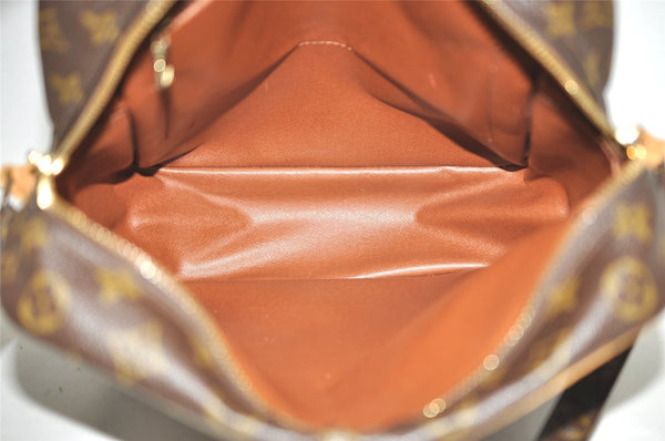 Authentic Louis Vuitton Monogram Danube 28 Shoulder Cross Body Bag LV 2559I