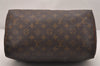 Authentic Louis Vuitton Monogram Speedy 30 Hand Boston Bag M41526 LV 2559J