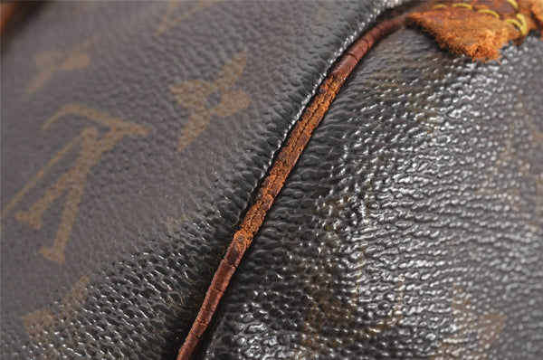 Authentic Louis Vuitton Monogram Speedy 30 Hand Boston Bag M41526 LV 2559J