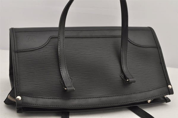 Authentic Louis Vuitton Epi Madeleine PM Shoulder Bag Black M59332 LV 2559K