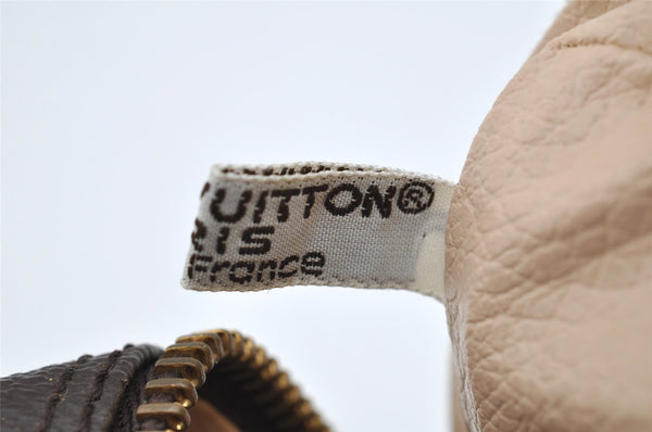 Authentic Louis Vuitton Monogram Trousse Toilette 18 Clutch Bag M47526 LV 2560I