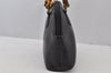 Authentic GUCCI Bamboo 2way Hand Shoulder Cross Body Bag Leather Black 2560J