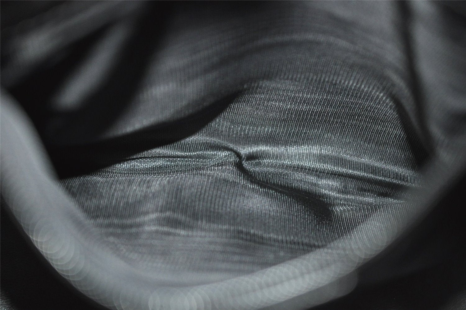 Authentic GUCCI Bamboo 2way Hand Shoulder Cross Body Bag Leather Black 2560J