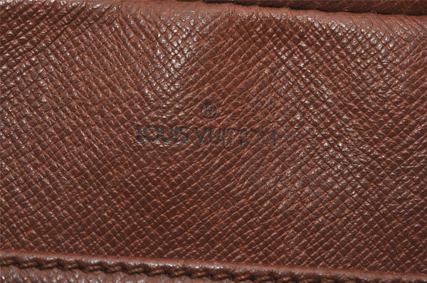 Authentic Louis Vuitton Monogram Compiegne 23 Clutch Hand Bag M51847 Junk 2561I