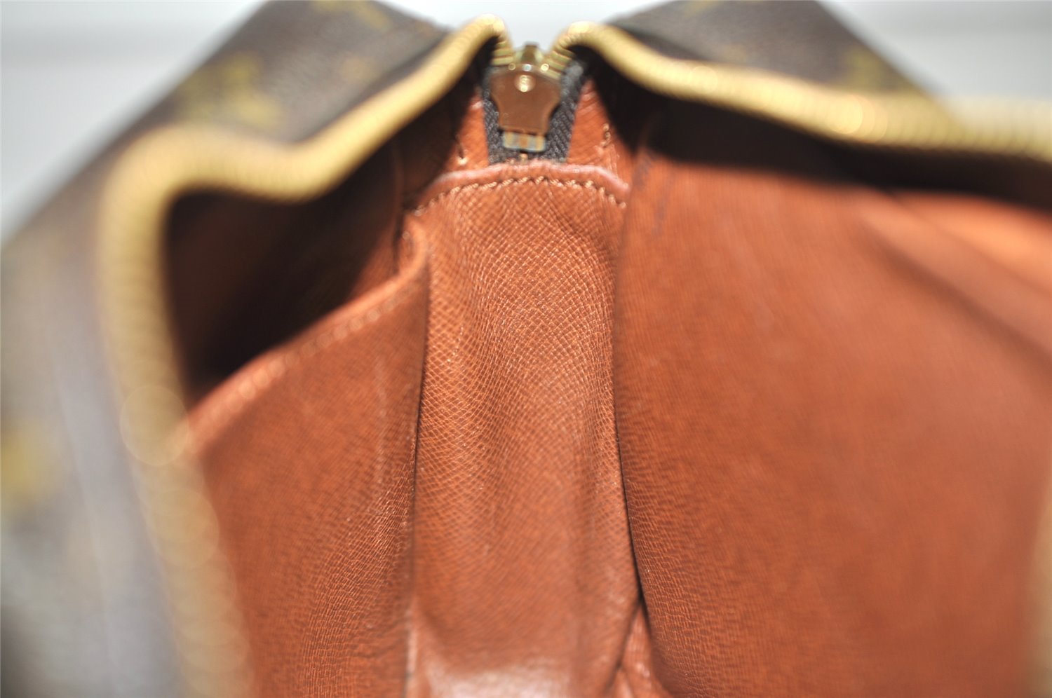 Authentic Louis Vuitton Monogram Compiegne 23 Clutch Hand Bag M51847 Junk 2561I