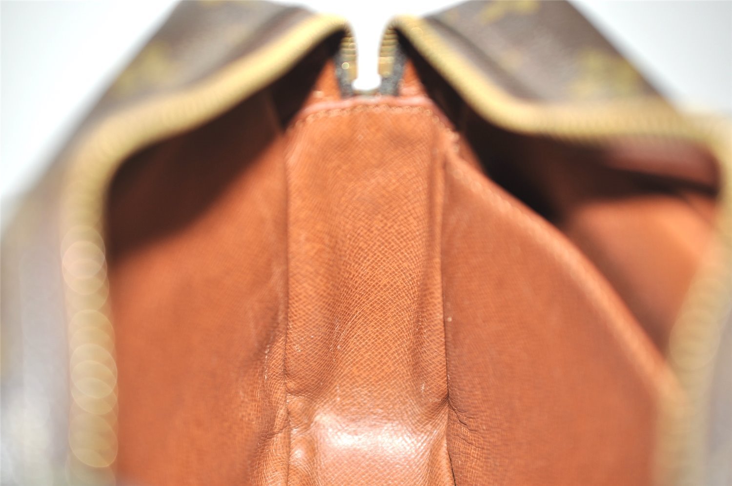 Authentic Louis Vuitton Monogram Compiegne 23 Clutch Hand Bag M51847 Junk 2561I