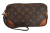 Authentic Louis Vuitton Monogram Marly Dragonne PM M51827 Clutch Hand Bag 2561J
