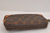 Authentic Louis Vuitton Monogram Marly Dragonne PM M51827 Clutch Hand Bag 2561J