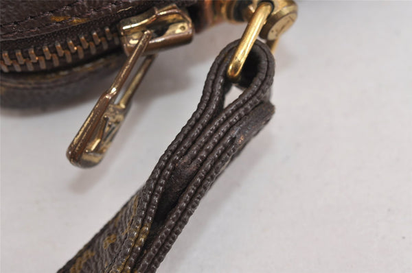 Authentic Louis Vuitton Monogram Marly Dragonne PM M51827 Clutch Hand Bag 2561J