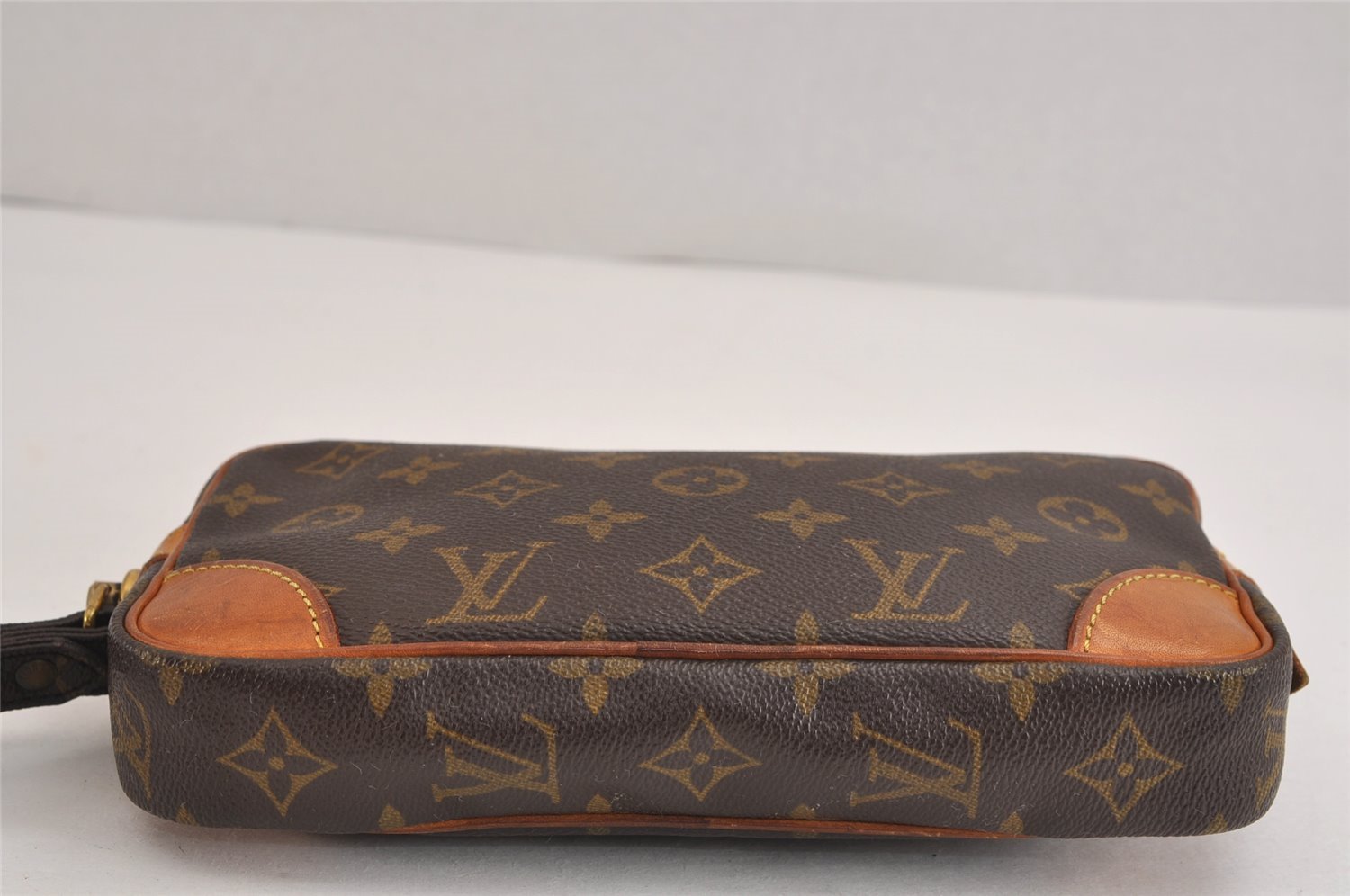 Authentic Louis Vuitton Monogram Marly Dragonne PM M51827 Clutch Hand Bag 2561J