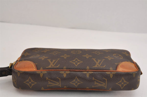 Authentic Louis Vuitton Monogram Marly Dragonne PM M51827 Clutch Hand Bag 2561J