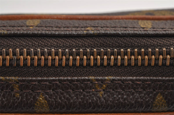 Authentic Louis Vuitton Monogram Marly Dragonne PM M51827 Clutch Hand Bag 2561J