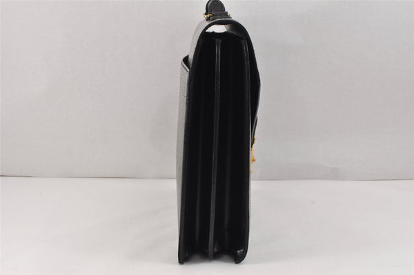 Authentic Louis Vuitton Epi Serviette Conseiller Briefcase Black M54422 LV 2561K