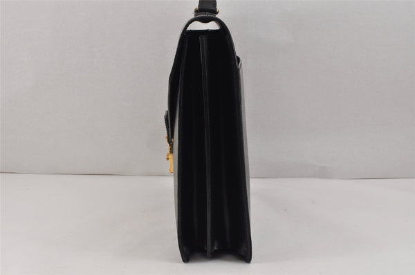 Authentic Louis Vuitton Epi Serviette Conseiller Briefcase Black M54422 LV 2561K