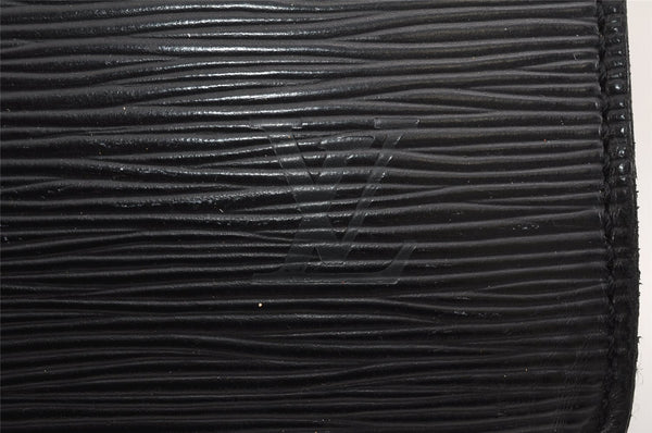 Authentic Louis Vuitton Epi Serviette Conseiller Briefcase Black M54422 LV 2561K