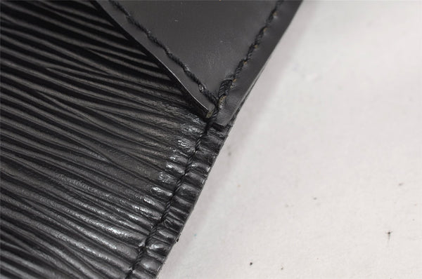 Authentic Louis Vuitton Epi Serviette Conseiller Briefcase Black M54422 LV 2561K