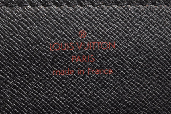 Authentic Louis Vuitton Epi Serviette Conseiller Briefcase Black M54422 LV 2561K