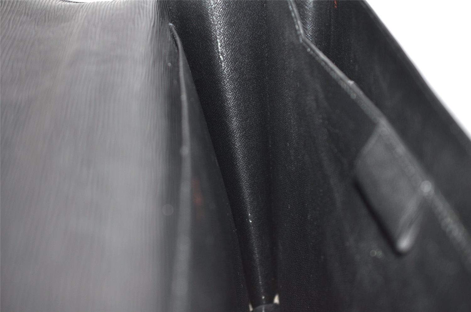 Authentic Louis Vuitton Epi Serviette Conseiller Briefcase Black M54422 LV 2561K