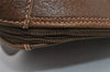 Authentic GUCCI Vintage Travel Boston Bag Leather Brown Junk 2562I