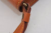 Authentic Louis Vuitton Epi Sellier Dragonne Clutch Bag Brown M52618 LV 2562J