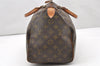 Authentic Louis Vuitton Monogram Speedy 35 Hand Boston Bag Old Model Junk 2562K