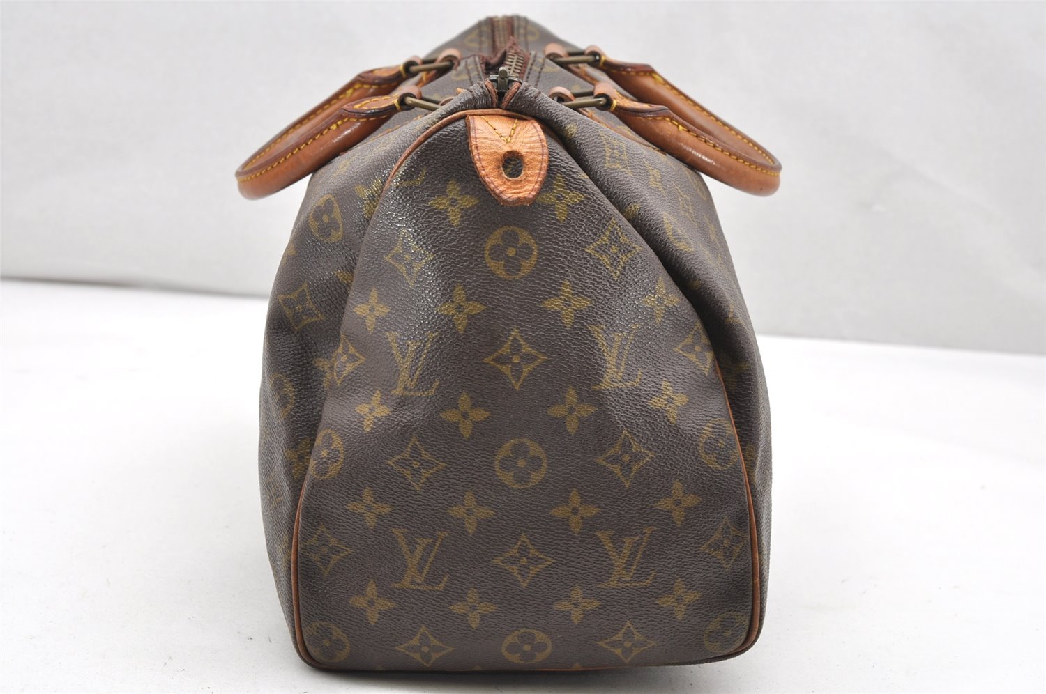 Authentic Louis Vuitton Monogram Speedy 35 Hand Boston Bag Old Model Junk 2562K