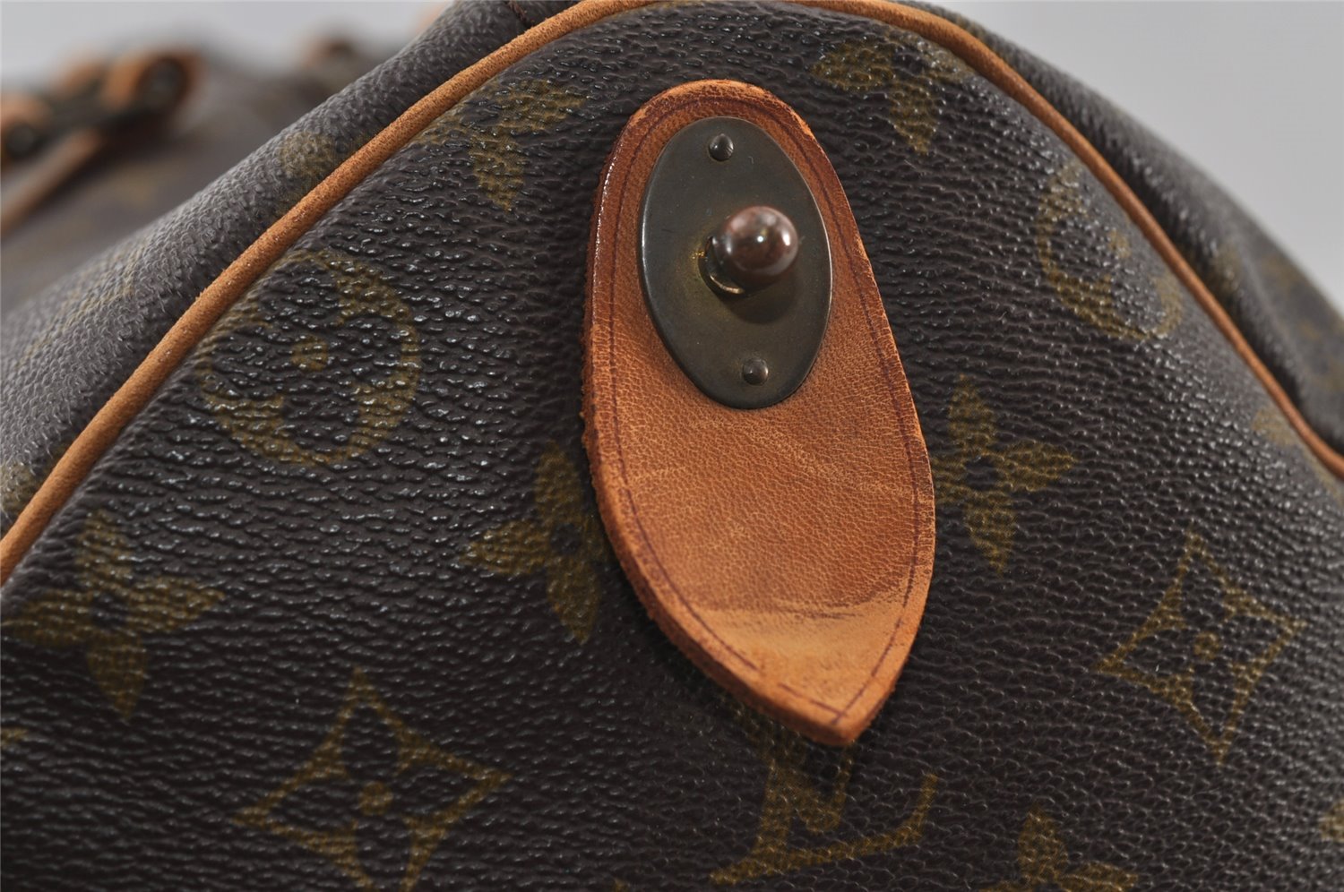 Authentic Louis Vuitton Monogram Keepall 50 Boston Bag Old Model Junk 2564I