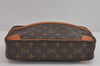 Authentic Louis Vuitton Monogram Compiegne 28 Clutch Hand Bag M51845 Junk 2565J