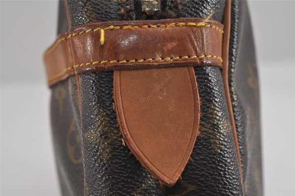 Authentic Louis Vuitton Monogram Compiegne 28 Clutch Hand Bag M51845 Junk 2565J