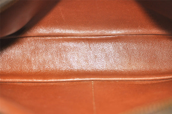 Authentic Louis Vuitton Monogram Compiegne 28 Clutch Hand Bag M51845 Junk 2565J