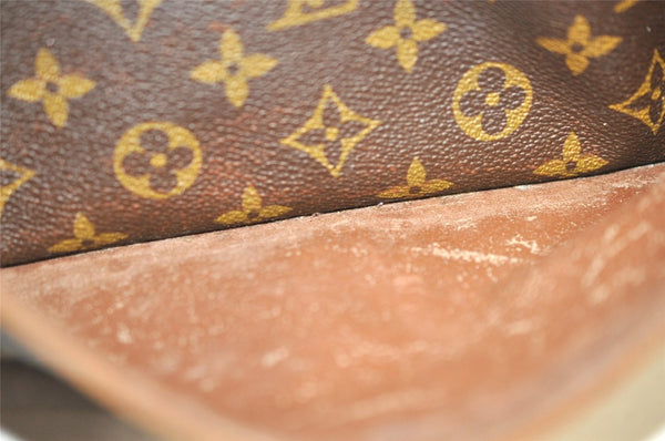 Authentic Louis Vuitton Monogram Compiegne 28 Clutch Hand Bag M51845 Junk 2565J