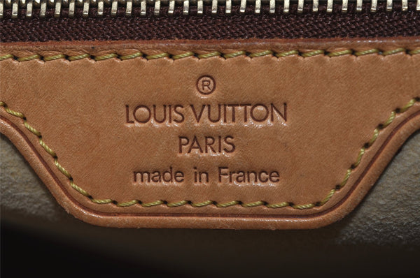 Authentic Louis Vuitton Monogram Looping GM Shoulder Bag M51145 LV 2566J