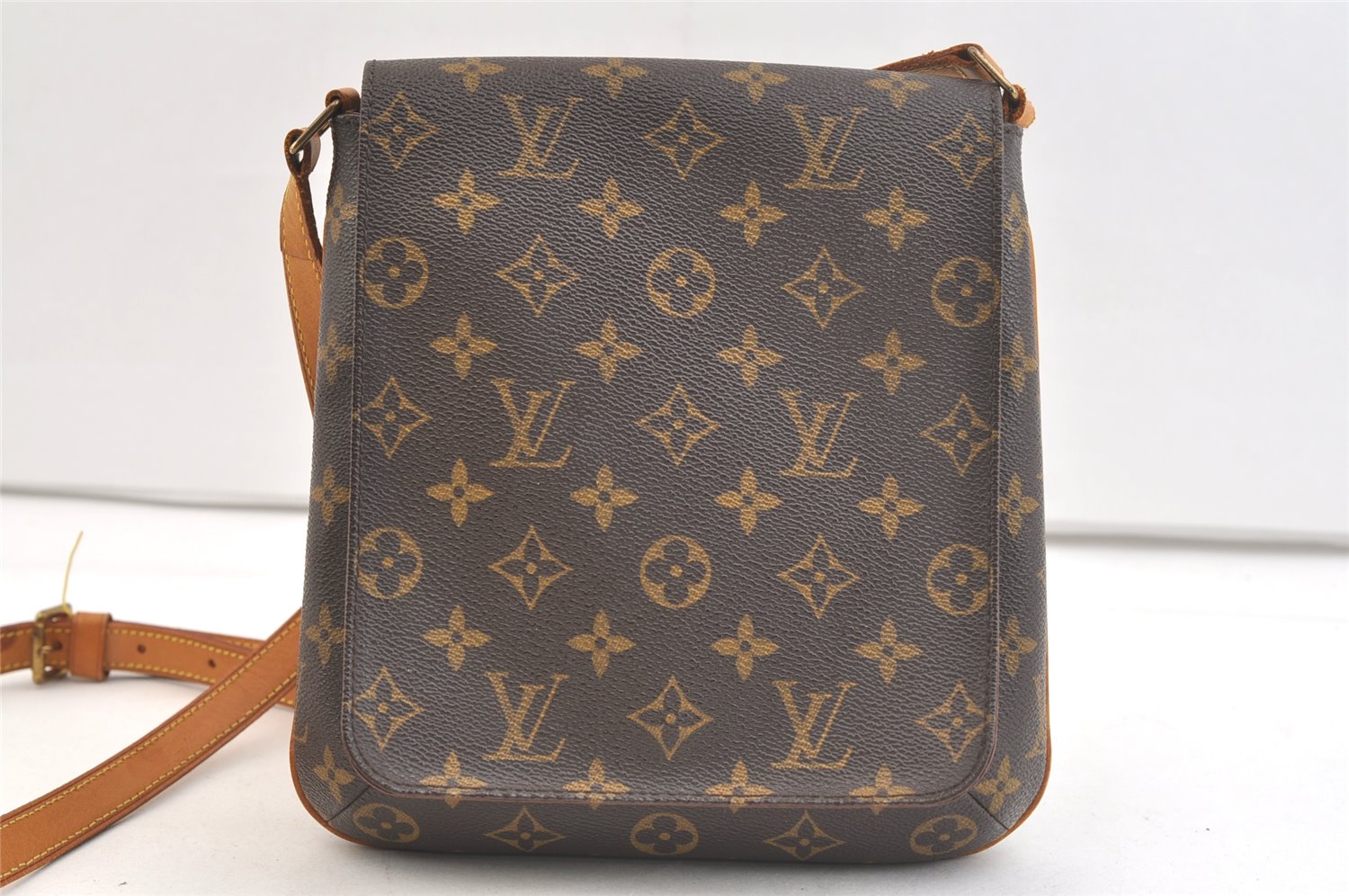 Auth Louis Vuitton Monogram Musette Salsa M51387 Long Shoulder Cross Bag 2566K