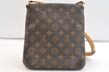 Auth Louis Vuitton Monogram Musette Salsa M51387 Long Shoulder Cross Bag 2566K