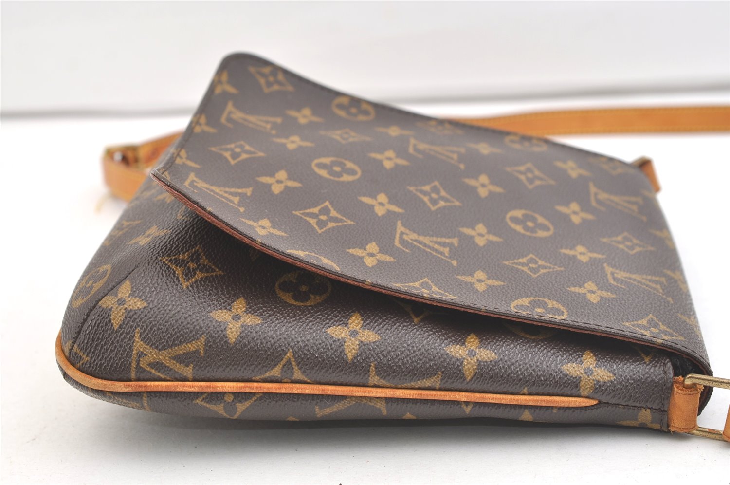Auth Louis Vuitton Monogram Musette Salsa M51387 Long Shoulder Cross Bag 2566K