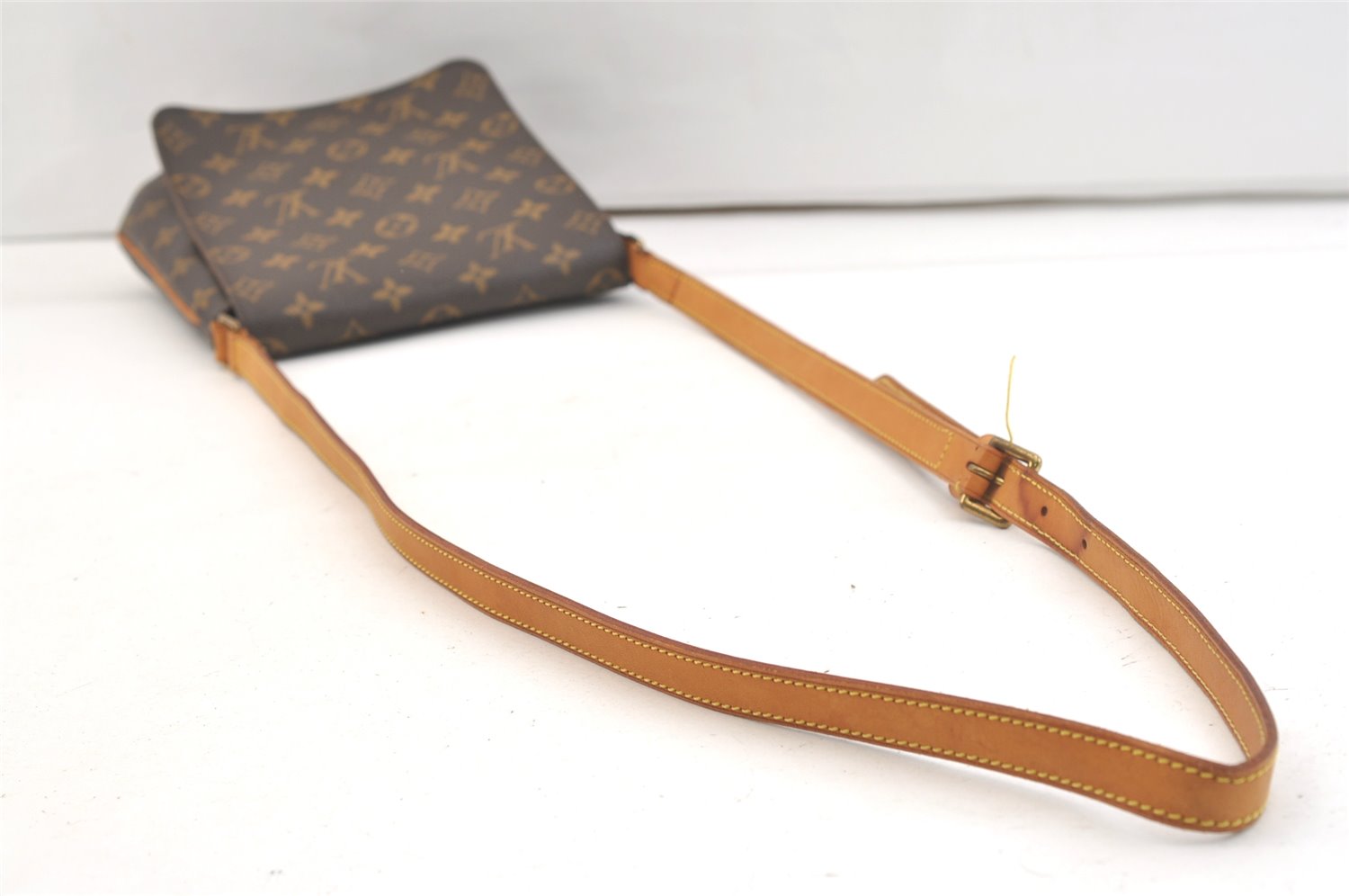 Auth Louis Vuitton Monogram Musette Salsa M51387 Long Shoulder Cross Bag 2566K