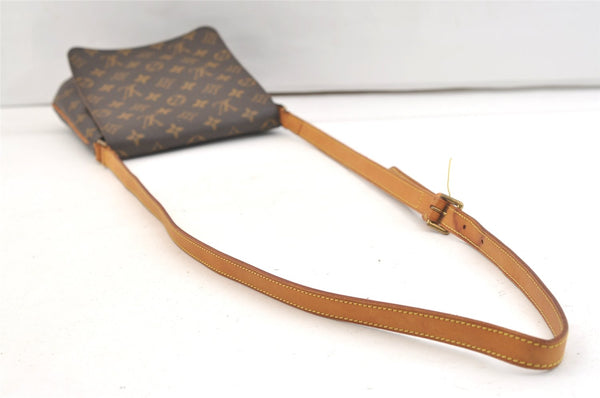 Auth Louis Vuitton Monogram Musette Salsa M51387 Long Shoulder Cross Bag 2566K