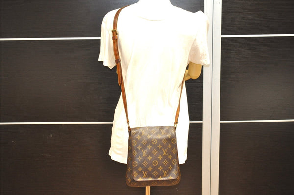 Auth Louis Vuitton Monogram Musette Salsa M51387 Long Shoulder Cross Bag 2567I