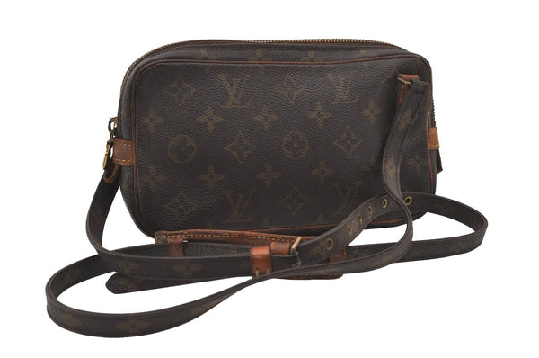 Auth Louis Vuitton Monogram Marly Bandouliere Shoulder Cross Bag M51828 LV 2567J