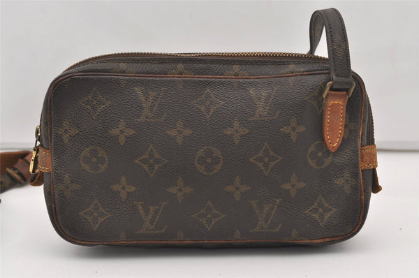 Auth Louis Vuitton Monogram Marly Bandouliere Shoulder Cross Bag M51828 LV 2567J