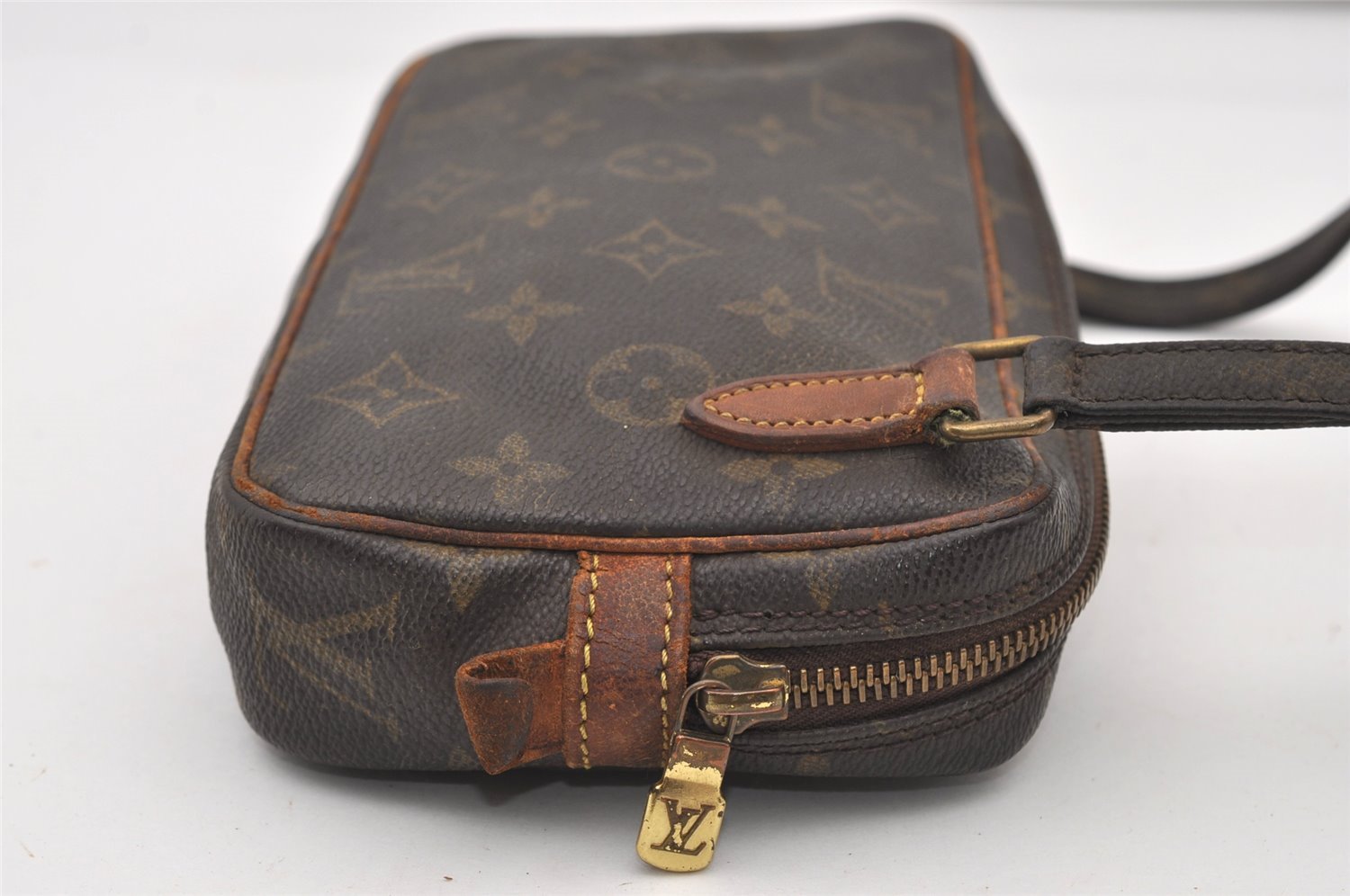 Auth Louis Vuitton Monogram Marly Bandouliere Shoulder Cross Bag M51828 LV 2567J