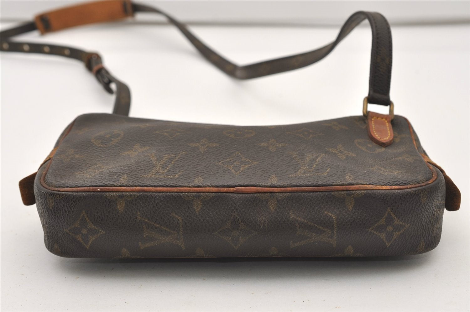 Auth Louis Vuitton Monogram Marly Bandouliere Shoulder Cross Bag M51828 LV 2567J