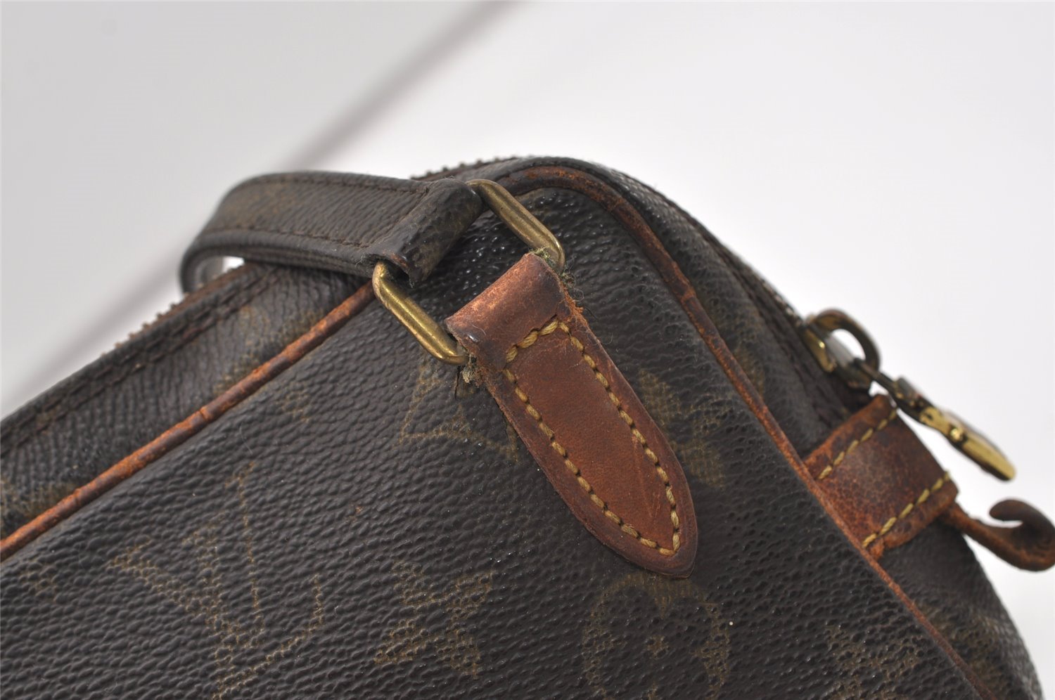 Auth Louis Vuitton Monogram Marly Bandouliere Shoulder Cross Bag M51828 LV 2567J