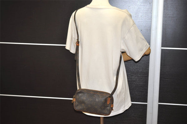 Auth Louis Vuitton Monogram Marly Bandouliere Shoulder Cross Bag M51828 LV 2567J