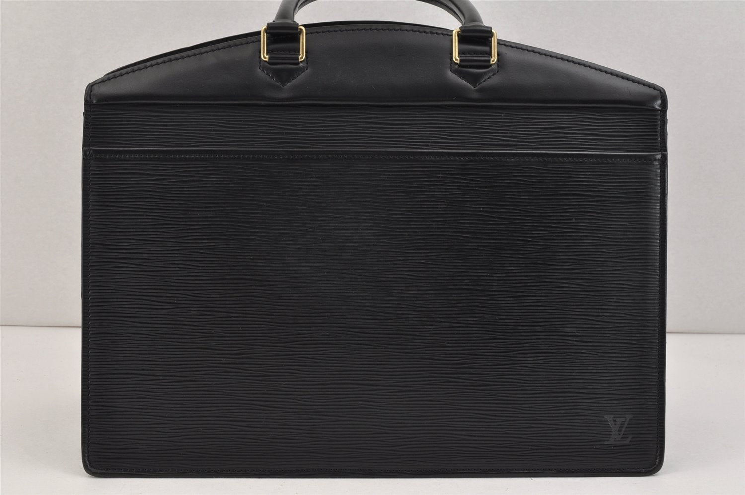 Authentic Louis Vuitton Epi Riviera Hand Bag Black M48182 LV Junk 2567K