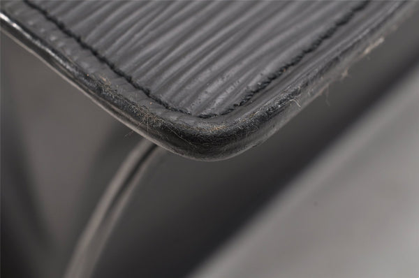 Authentic Louis Vuitton Epi Riviera Hand Bag Black M48182 LV Junk 2567K