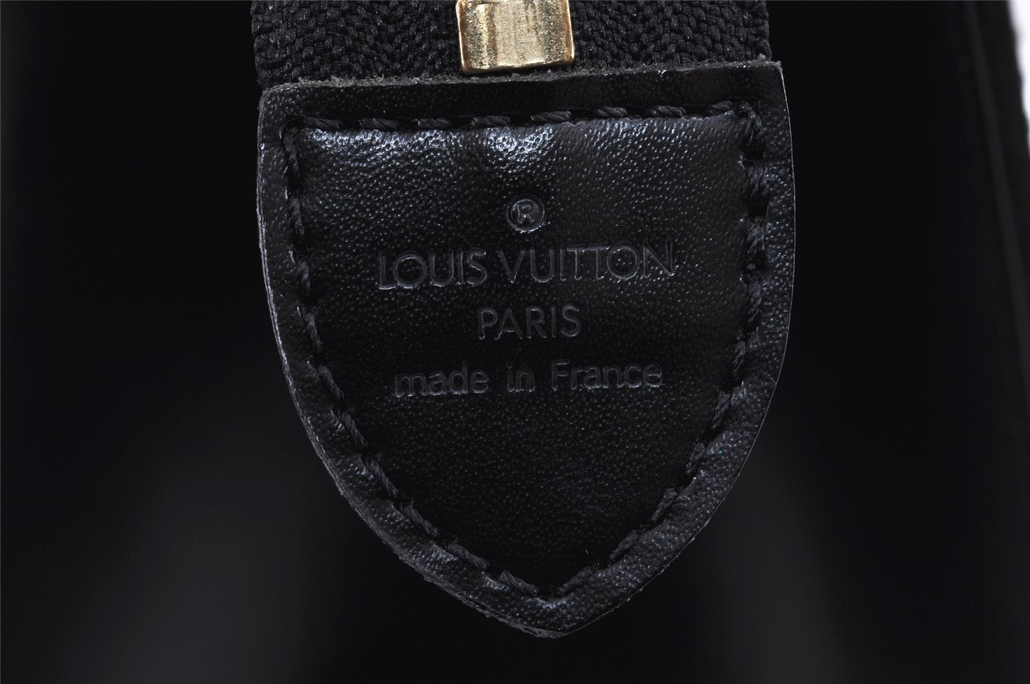 Authentic Louis Vuitton Epi Riviera Hand Bag Black M48182 LV Junk 2567K
