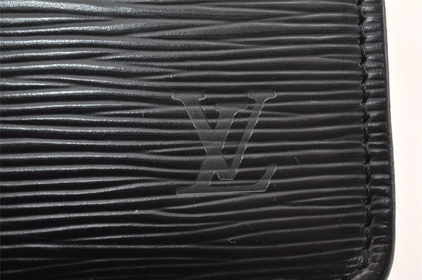Authentic Louis Vuitton Epi Riviera Hand Bag Black M48182 LV Junk 2567K