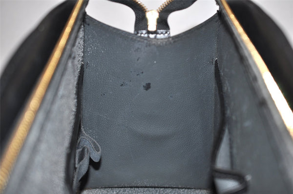 Authentic Louis Vuitton Epi Riviera Hand Bag Black M48182 LV Junk 2567K