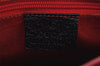Authentic GUCCI Bamboo Vintage Hand Bag Purse Leather 0021061 Black 2568I